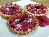 Tartelettes aux framboises