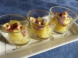 Verrine pommes et magrets