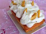 Cake citron vert, tartare de mangue et chantilly Coco – Défi Créole