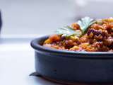 Chili con quinoa (ou chili sin carne au quinoa)