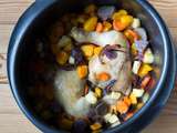 Poulet aux légumes d’hiver rôtis