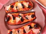 Aubergines façon pizza