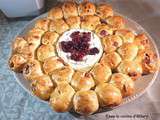 Fondue au camembert et sa brioche aux cranberries pour un apéro trop gourmand / Camembert fondue and its cranberry brioche