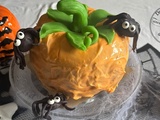 Gâteau aux carottes et à la courge butternut - Happy halloween 🎃