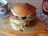 Pancakes à la banane et aux pépites de chocolat