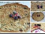 Tarte crumble aux fruits rouges