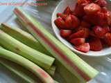 Confiture de Fraises Rhubarbe