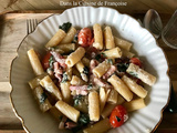 One Pot Pasta (Épinards-Tomates-Lardons-Pâtes)