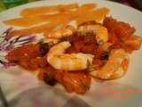 Salade Crevettes Pamplemousse Tomates