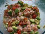 Tartare de Saumon Avocat et Pamplemousse