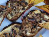 Tartines de Champignons