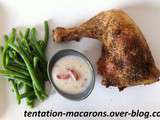 Poulet sauce cidre-bacon