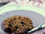 Crumble de poires aux fruits rouges – #Vegan