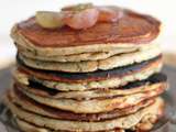 Pancakes de haricots blanc