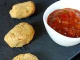 Boulettes de lentilles corail au brebis frais et au cumin