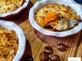 Duo de légumes aux châtaignes, façon crumble (au Companion ou non)