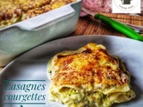 Lasagnes courgettes-chèvre (au Companion ou non)