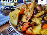 One pot poulet aux olives et citron confit façon tajine (à l’autocuiseur, Cookeo, Cosori ou Instant Pot)