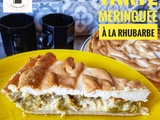 Tarte meringuée à la rhubarbe (au Companion ou non)