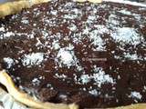 Tarte coco chocolat