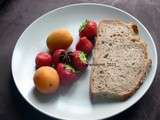 Tartine fraises abricots badiane