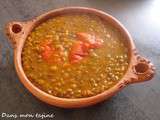 Lentilles à la marocaine