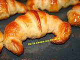 Croissants et pain au chocolat, comme à la boulangerie