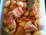 Gnocchi sauce tomate et dinde