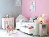 Chambre Gris Rose Fille