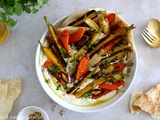 Carottes rôties au za’atar et crème de feta