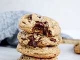 Cookies aux noisettes et au chocolat noir