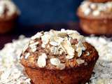 Muffins banane et flocons d’avoine