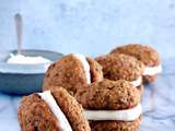 Sandwich cookies façon carrot cake