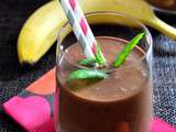 Smoothie au chocolat cru & amande | Del's cooking twist