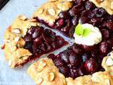 Tarte rustique aux cerises