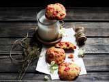 Cookies aux pralines rose