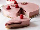 Entremets tout framboise