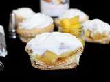 Vol-au-vent sucré : mangue & crème de Falernum