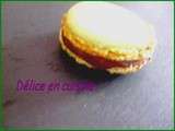 Macaron ganache chocolat caramel beurre salé