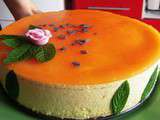 Bavarois mangue-orange