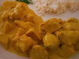 Poulet curry coco