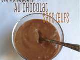 Crème dessert au chocolat sans œufs