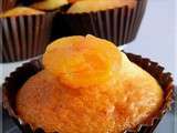 Muffins abricots secs & coques au chocolat noir