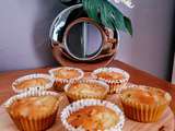 Muffins pomme, poire amande