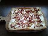 Flammekueche (tarte flambée alsacienne)