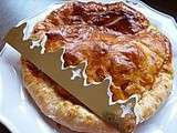 Galette des rois aux pommes et cannelle