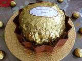 Gâteau façon Ferrero Rocher géant