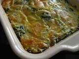 Gratin de feuilles de blettes