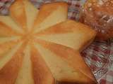 Cake moelleux a l'orange et au fromage blanc