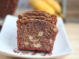 Cake chocolat banane